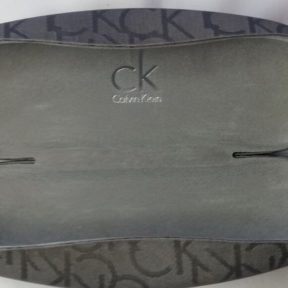 Calving Klein Classic Tan Print All Over Eye Glasses Sunglasses Hard Case Only - Picture 2 of 7